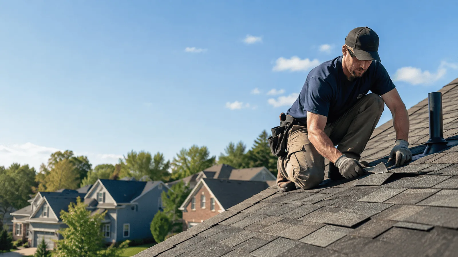 Roof Leak Repair in New Hudson, MI near me
